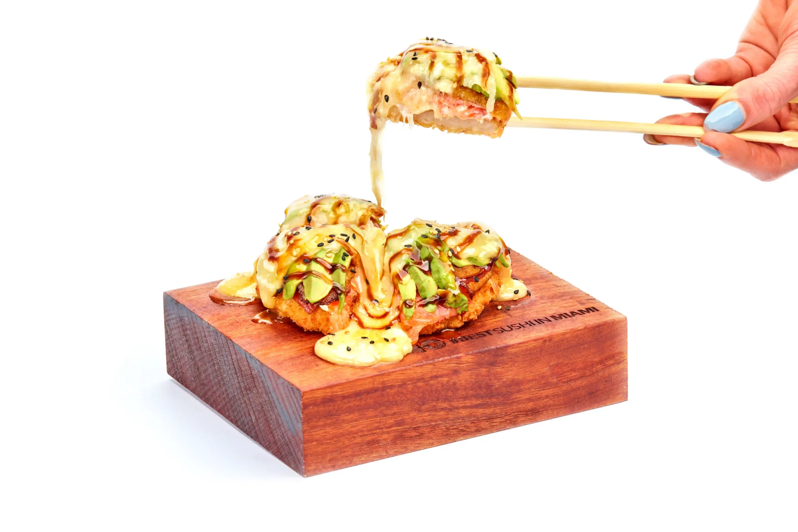 Imagen TAPAS sushi pizza